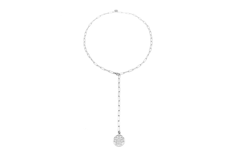 Ausschnitt Blumenanhänger Sterlingsilber vergoldet